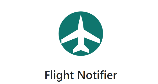Flight Notifier - Windows Tray App