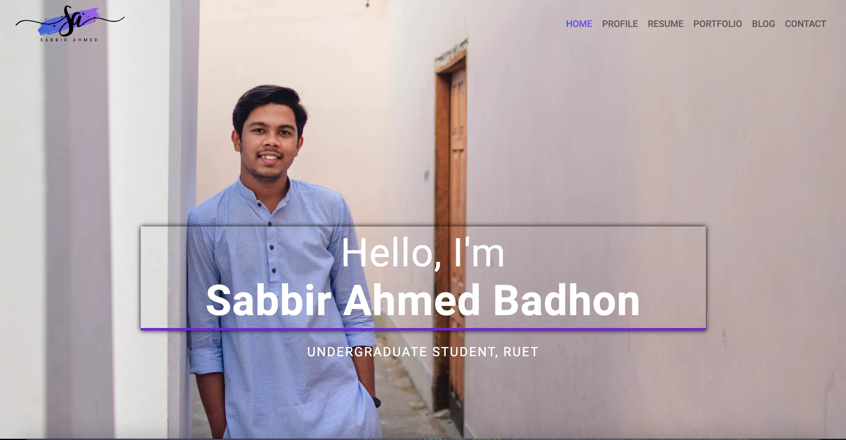 Portfolio Website (v1)